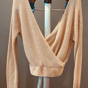 Forever 21 Elegant Light Pink Sweater